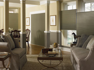 3/8QUOT; DOUBLE CELL BLACKOUT SHADES - SHADES, SHUTTERS, BLINDS